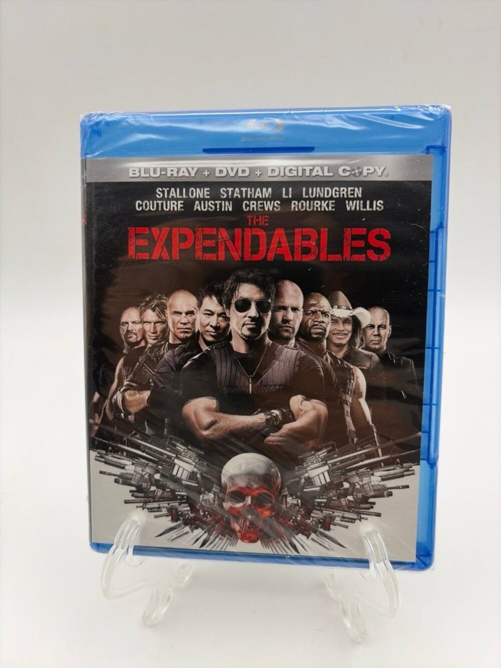 The Expendables (Blu-Ray/DVD + Digital, 2010)  Brand New Factory Sealed